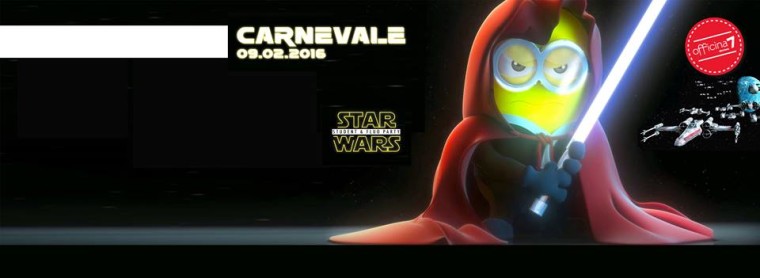 CARNEVALE student & fluo party STAR WARS @Officina7