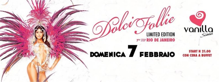 Vanilla DOLCI FOLLIE CARNEVAL DO BRASIL