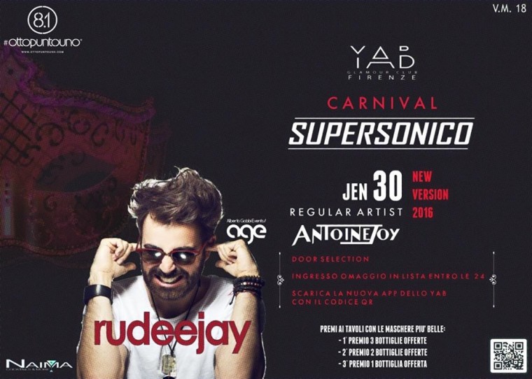 Yab CARNIVAL SUPERSONICO… Rudeejay