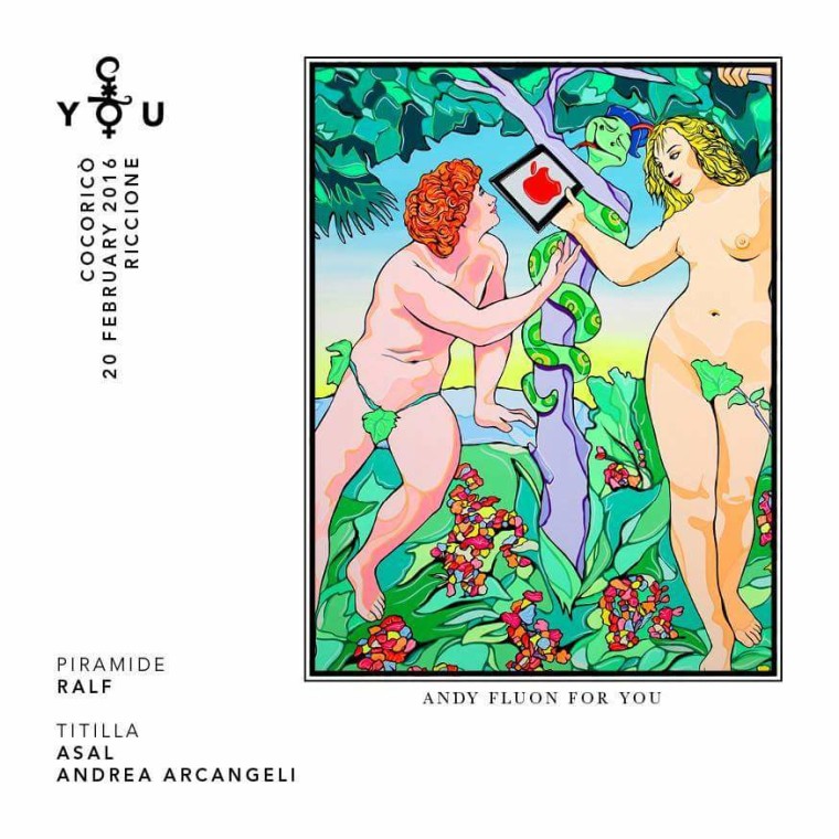 Cocoricò Ralf, Arcangeli, Asal