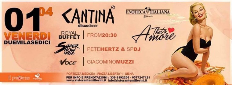 ❤ CANTINA ❤ THAT’S AMORE ❤
