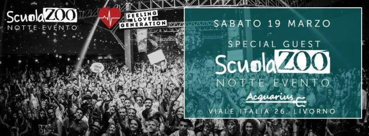 Acquarius ScuolaZoo Notte Evento