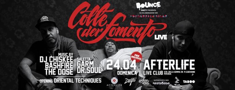 Afterlife live club ‎COLLE DER FOMENTO