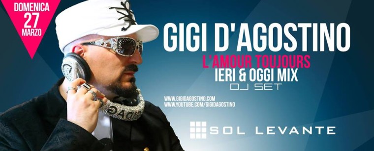 Sol Levante Beach Club Gigi D’Agostino