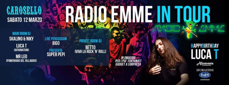 Carosello Radio Emme in Tour
