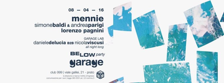 GARAGE presenta BELOW PARTY