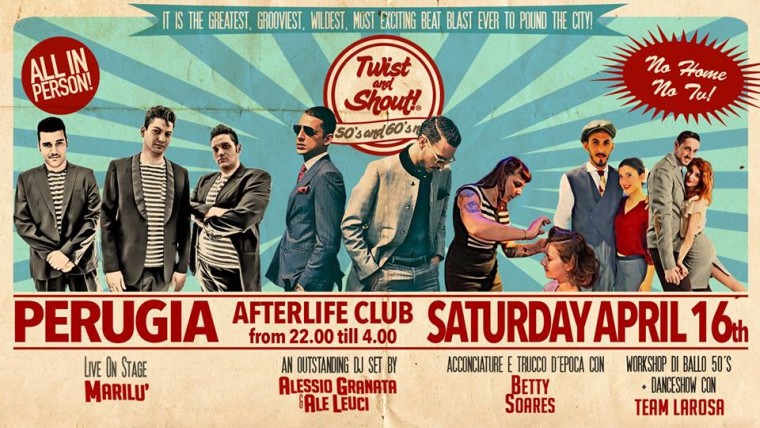 Twist and Shout! A 50’s and 60’s Night
