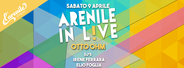 Arenile in live con gli Otto Ohm + dj’s