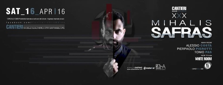 CANTIERI present ♦ MIHALIS SAFRAS ♦ Material // TrueSoul