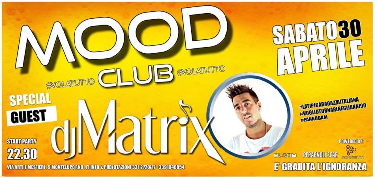DJ MATRIX \\ Mood Club