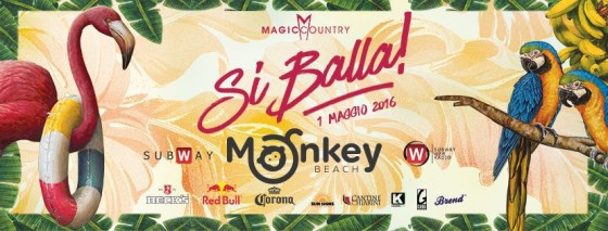 MONKEY BEACH Primo maggio si balla sulla spiaggia