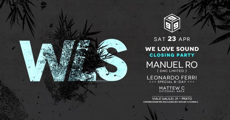 Club 999 – WE LOVE SOUND