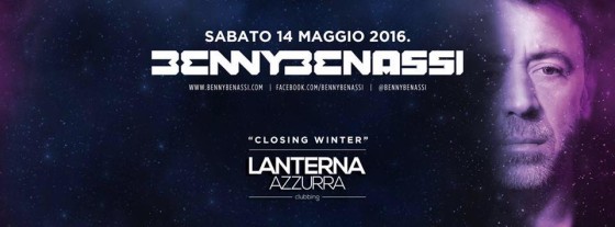 LANTERNA AZZURRA Guest BENNY BENASSI