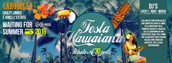 DISCOTECA CAROSELLO ◆ FESTA HAWAIANA