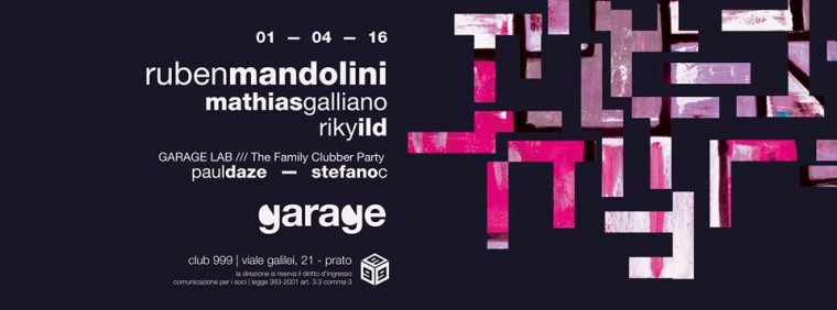 CLUB 999 ◈ RUBEN MANDOLINI / RIKY ILD / MATHIAS GALLIANO