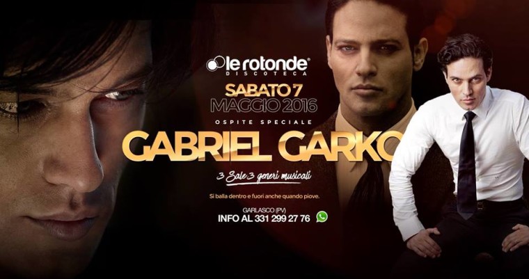 Discoteca Le Rotonde ‎GABRIEL GARKO