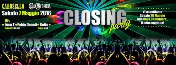 DISCOTECA CAROSELLO ◆ CLOSING PARTY