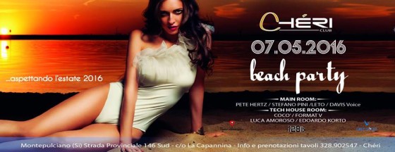 Chéri – BEACH PARTY