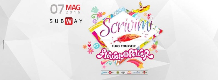 SUBWAY VITERBO SCRIVIMI ”Flower Power”