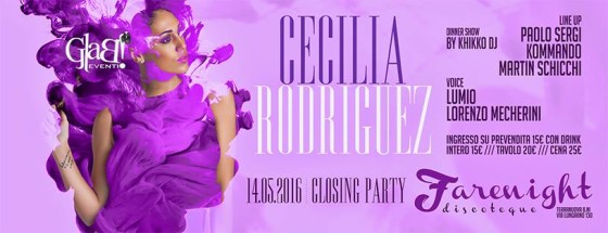 Farenight Discoteque Cecilia Rodriguez