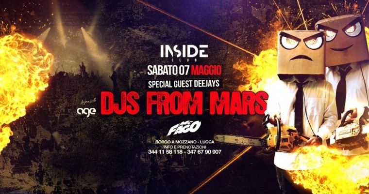 Inside Club presenta ☢ DJS FROM MARS ☢
