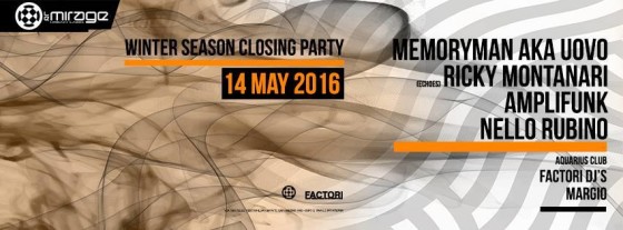 Le Mirage‎ CLOSING PARTY