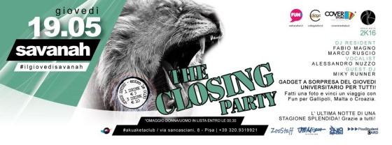 THE CLOSING PARTY