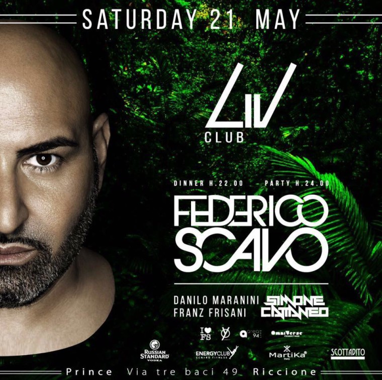 LIV Club Riccione Federico Scavo