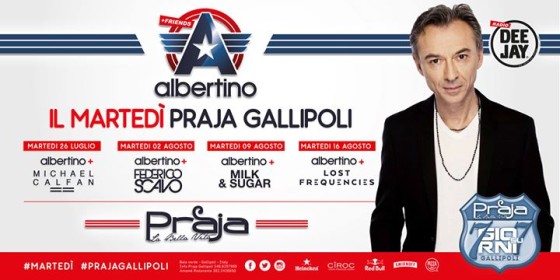 Mar 16.08 Albertino + Lost Frequencies [Evento Ufficiale]