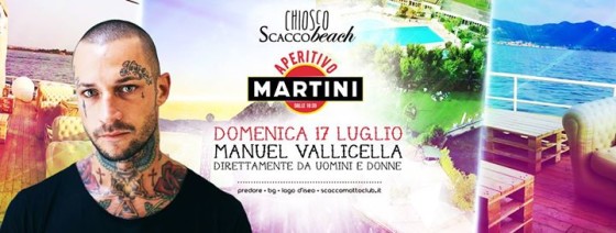 Manuel Vallicella // aperitivo Allo Scacco beach & eurovil
