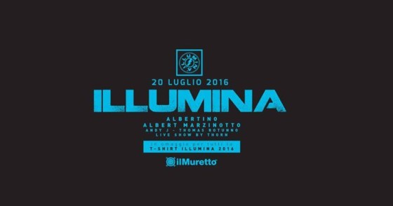 Il Muretto presenta: 20.07.16, #illumina | T-shirt party