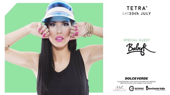 BABY K – Tetra* Special Guest Sabato 30 Luglio – Dolceverde
