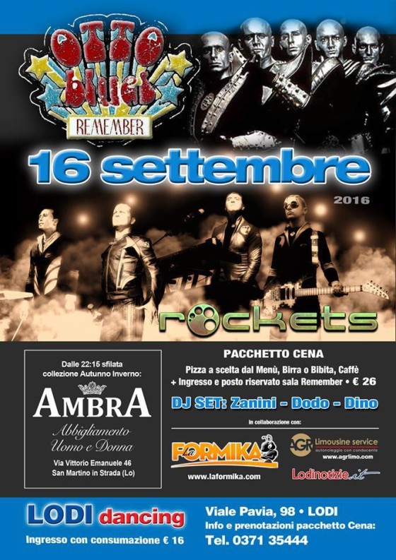 Remember “OTTO blues”the History #rocketsilritorno