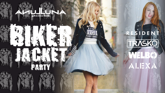 Biker Jacket Party at Luna Glam Club