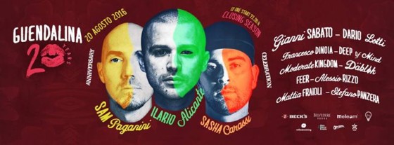 20/08 Guendalina closing season with Ilario Alicante, Sam Paganini, Sasha Carassi