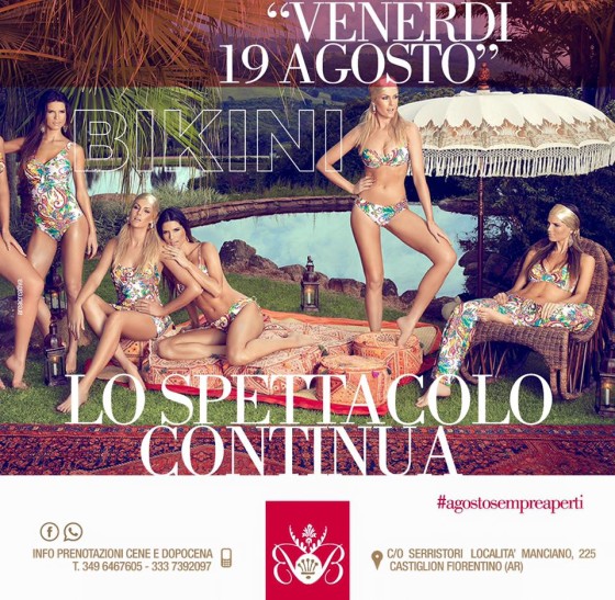 Bikini disco & dinner