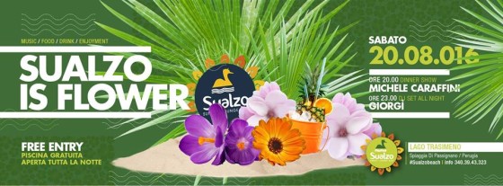 20.08 Sualzo Beach / Flower beach party \