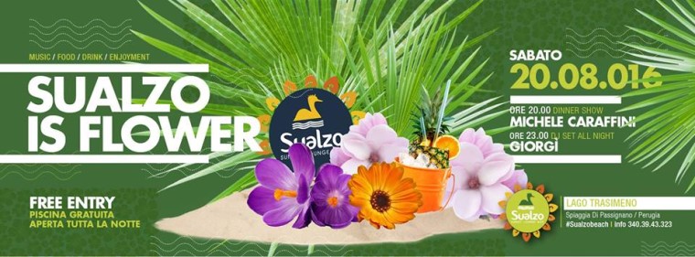 20.08 Sualzo Beach / Flower beach party \