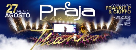 Sab 27.08 PRAJA Closing Party