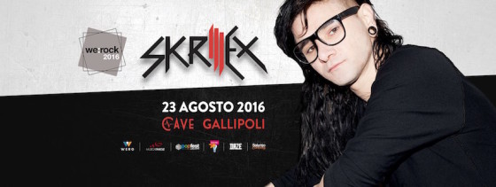 Skrillex al Cave di Gallipoli (LE)