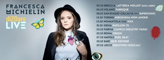 28.10 – Francesca Michielin #di20areLive at Demodè Club