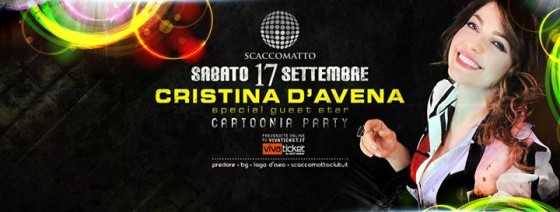 Cristina D’Avena @ Scaccomatto * Cartoonia Party