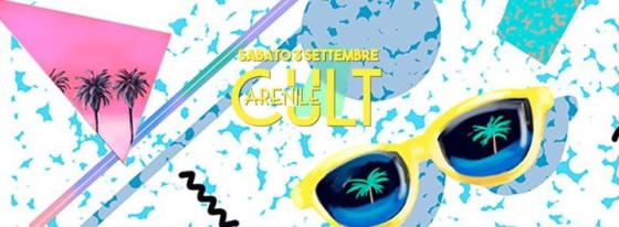 Arenile Cult Sabato 3 Settembre