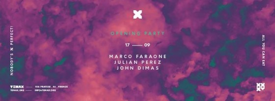TENAX Nobody’s Perfect! Marco Faraone, Julian Perez, John Dimas