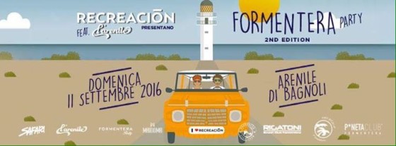 Formentera Party Napoli 2016 – Recreacion – Arenile