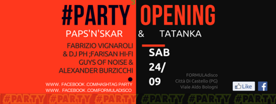 Opening #party 24/09/16