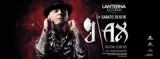 J-AX // Sabato 29 Ottobre // Lanterna Azzurra //