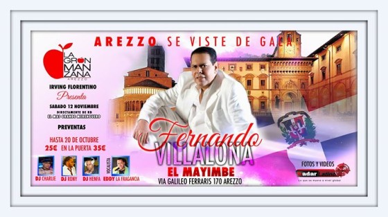 Fiesta Dominicana , Arezzo Party