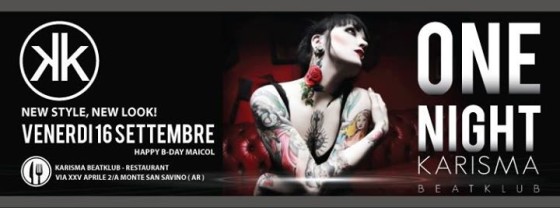 One Night 16.09.16 Karisma Beat Klub