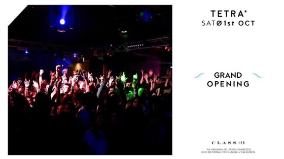 TETRA * | Grand Opening Class 125 Sab 1 Ott